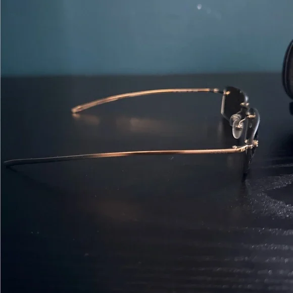 Gucci Gold Rimless Eyewear - Picture 4 of 7